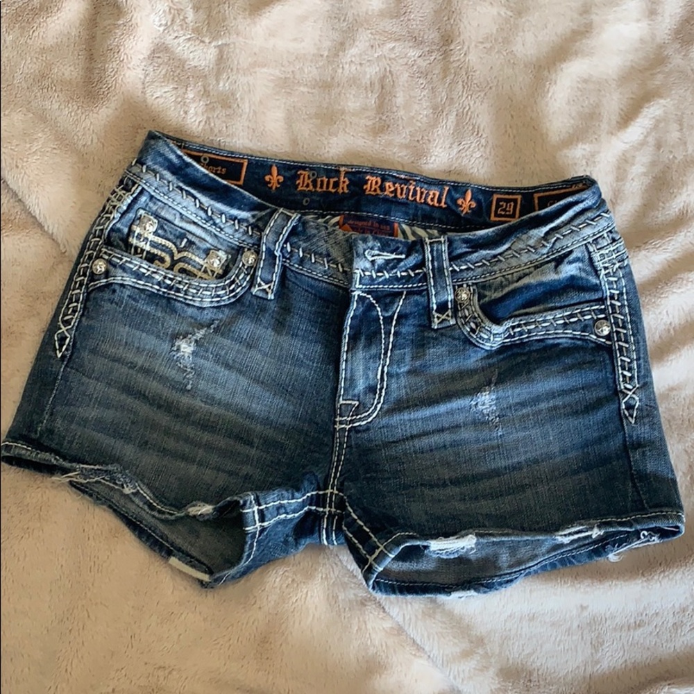 Rock Revival Jean Shorts